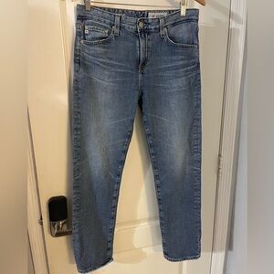 Anthropologie AG Adriano Goldschmied Light Blue Boyfriend Jeans